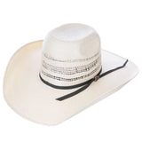 Justin Hazer - Bangora Straw Cowboy Hat