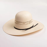 Justin Cutter - Open Crown Straw Cowboy Hat