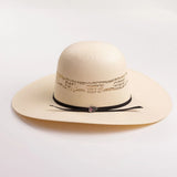 Justin Cutter - Open Crown Straw Cowboy Hat