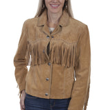 Scully Fringe Suede - Women's Leather Jacket