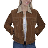 Scully Shearling Suede - Women's Jean Jacket