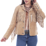 Scully Vintage Fringe - Women's Leather Jacket