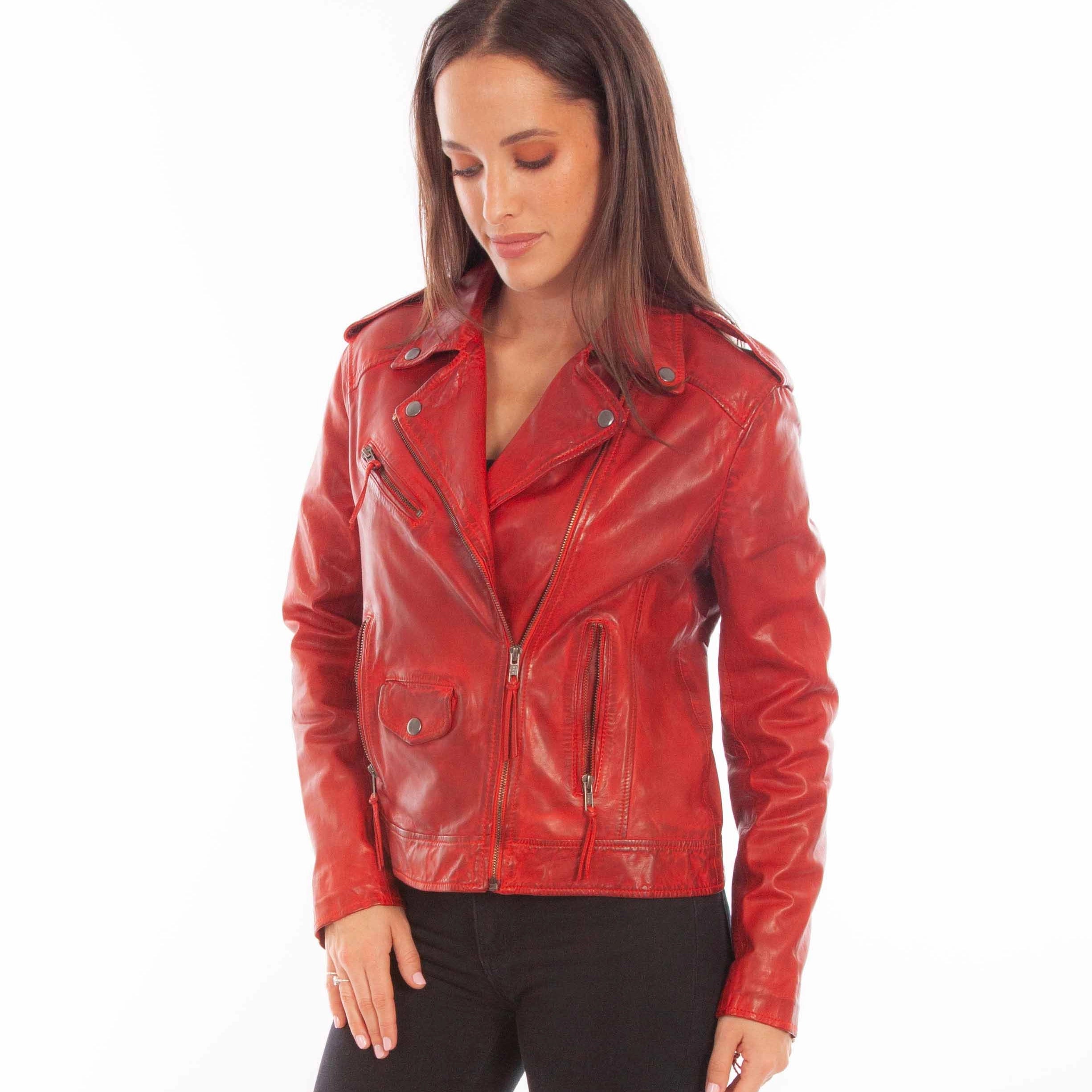 Scully Classic Moto - Women's Leather Jacket