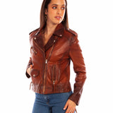 Scully Classic Moto - Women's Leather Jacket