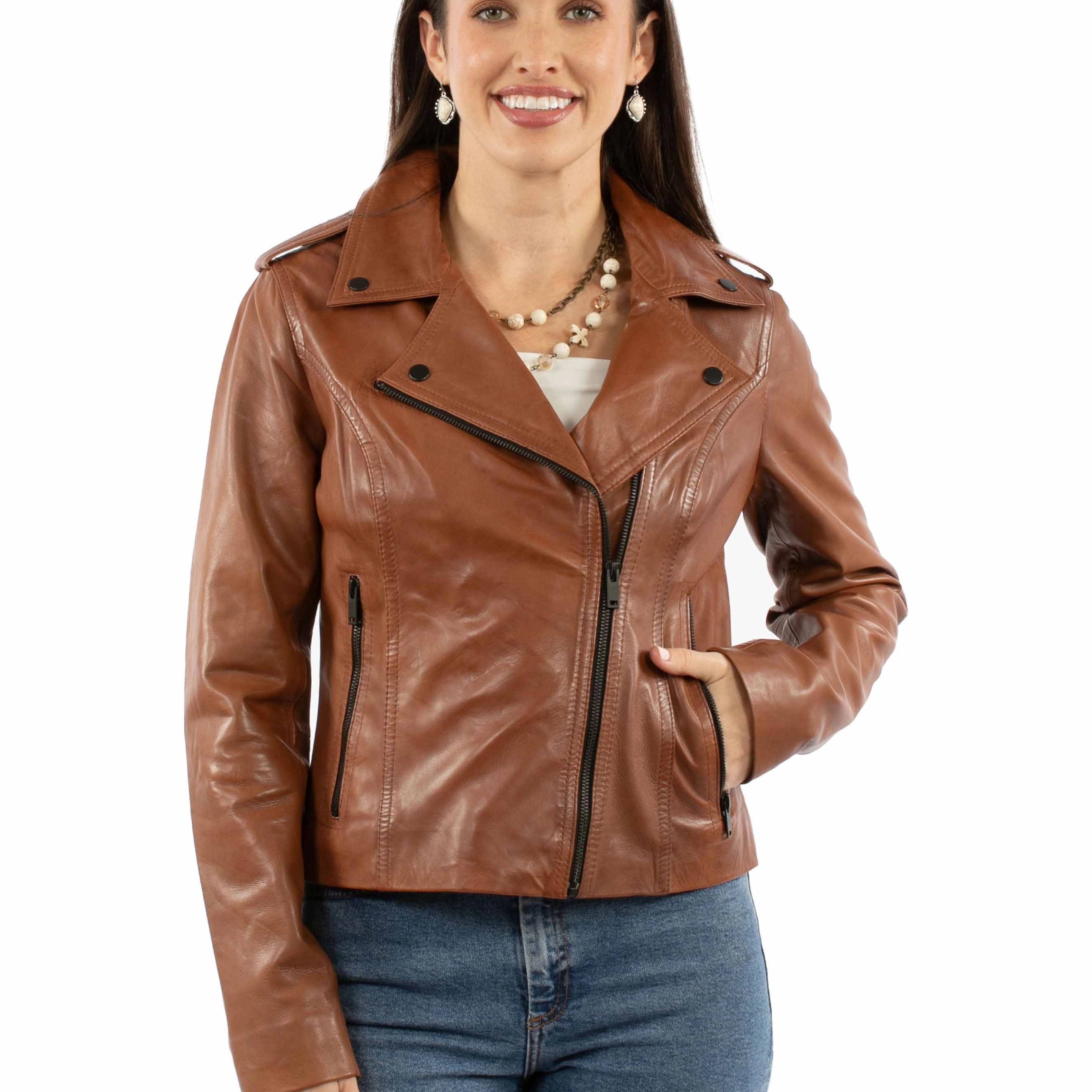 Scully Asymmetrical Zip - Women's Motorcycle Jacket