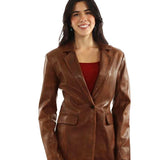 Scully Classic Lapels - Women's Leather Blazer