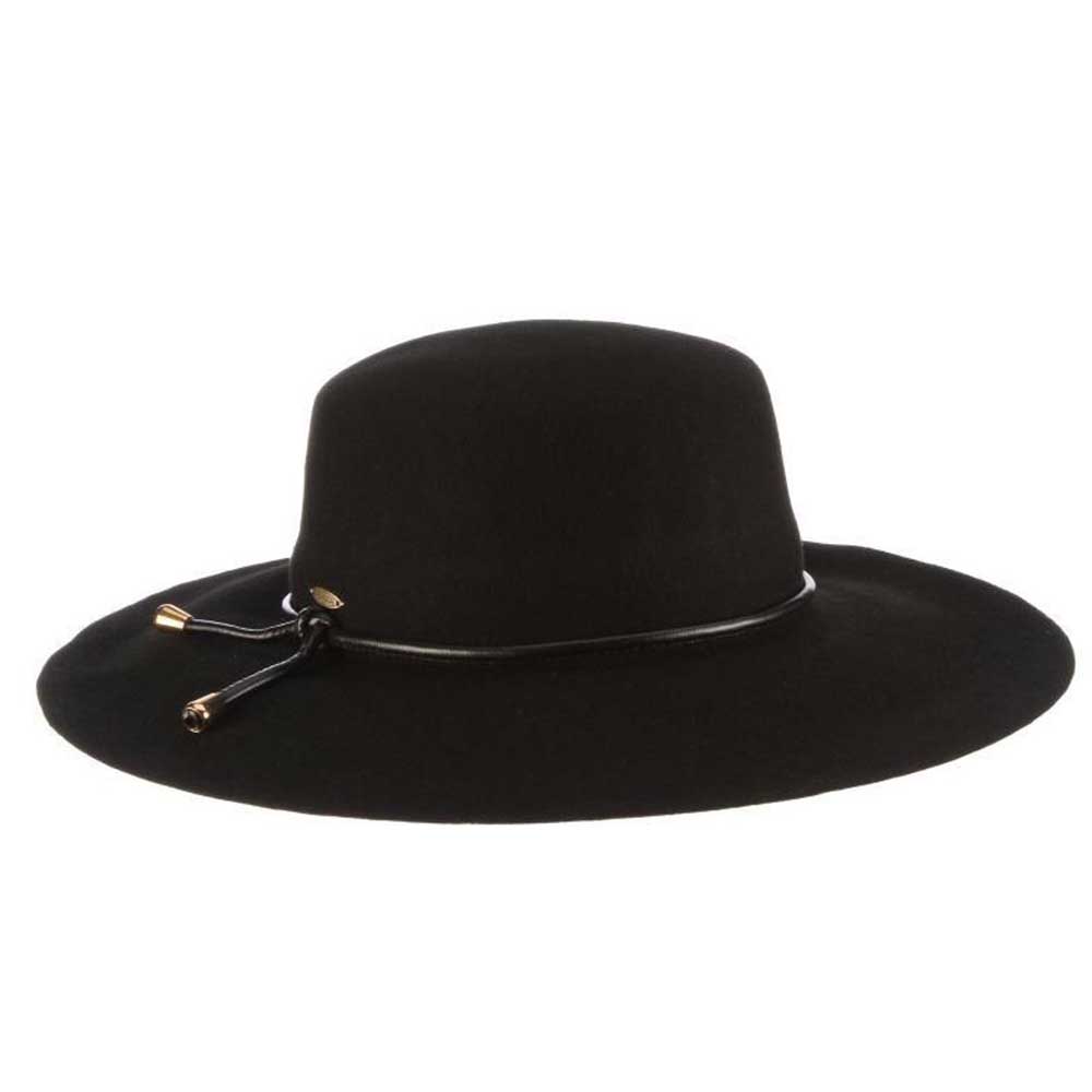 Scala Adelle - Wide Brim Floppy Wool Hat (Closeout)