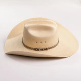 Larry Mahan's Brooks (4 1/2") - Guatemalan Palm Cowboy Hat