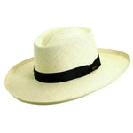 Scala Lafayette - Panama Straw Gambler Hat - Hatcountry