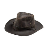 Dorfman Pacific Atlantic - Shapeable Oilskin Outdoorsman Hat