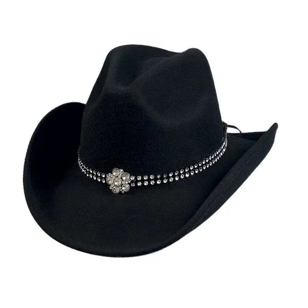Bullhide Mine - Children's Shapeable Wool Felt Cowgirl Hat - Hatcountry
