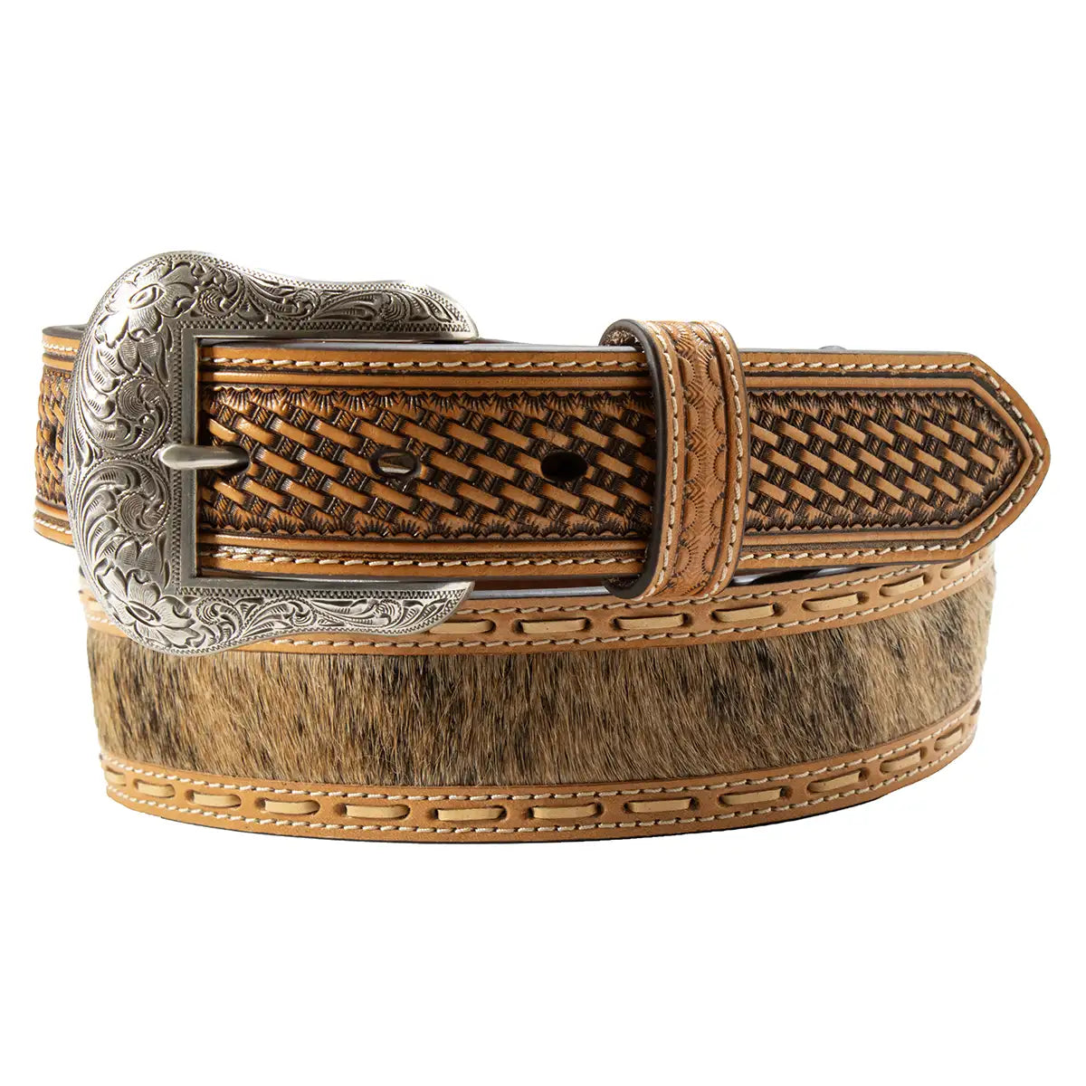 Nocona Roughstock - Men's Calf Hair Belt
