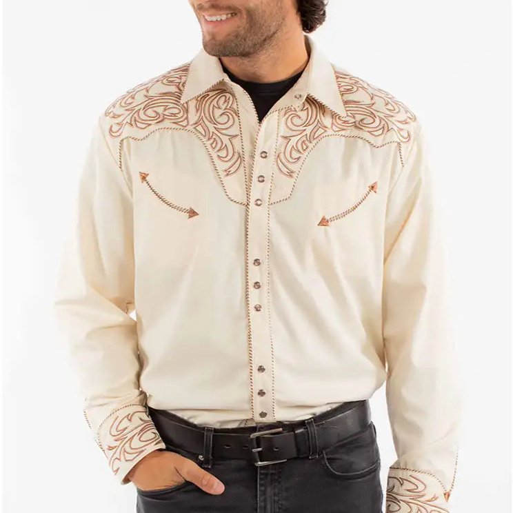 Scully Silverado  - Embroidered Men's Western Shirt