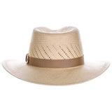 Scala Cod Father II - Handwoven Panama Straw Fedora Hat