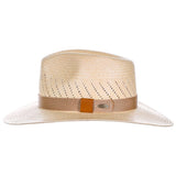 Scala Cod Father II - Handwoven Panama Straw Fedora Hat