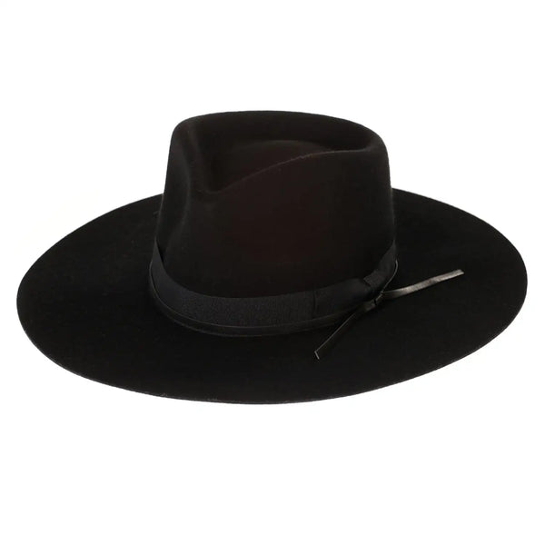 Peter Grimm 100% Wool Heart-Crown Fedora – Burgundy – O/S Peter Grimm | Accessories | Peter Grimm One Size Adjustable  main image 3