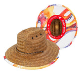 Peter Grimm Octopus Jr - Children's Straw Lifeguard Hat