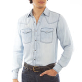 Scully Pick Stitch - Men's Denim Shirt