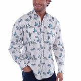 Scully Prickly Trails - Men's Western Shirt