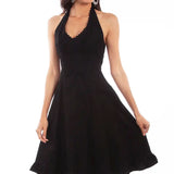 Scully Cantina Halter Top Dress (PSL-053) - Women's Sundress