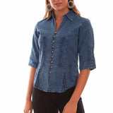 Scully Cantina Blouse (PSL-064) - Women's Shirt