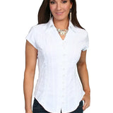 Scully Cantina Short Sleeve Blouse (PSL-066) - Women's Shirt