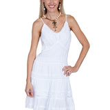 Scully Cantina Spaghetti Straps Dress (PSL-173) - Women's Sundress