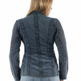 Scully Floral Cotton - Women's Blazer Jacket