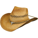 Deadwood Trading Trailboss - Raffia Straw Cowboy Hat - Hatcountry