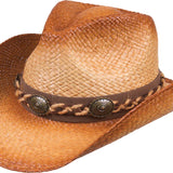 Deadwood Trading Storm Rider - Raffia Straw Cowboy Hat