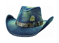 Denim Cowboy Hats