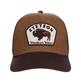 Stetson Western Wear Bison (Brown) - Trucker Cap