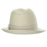 Scala Monaco - Paper Straw Fedora Hat