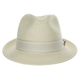 Scala Monaco - Paper Straw Fedora Hat