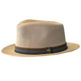 Scala Ripley - Raffia Straw Fedora Hat