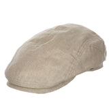 Scala Kade - Linen Flat Cap