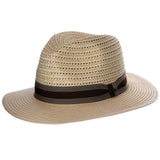 Scala Tobias - Paper Braid Fedora Hat