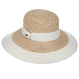 Scala Shaina - Crocheted Raffia Straw Sun Hat