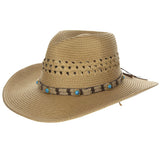 Scala Bessy - Paper Braid Outback Cowgirl Hat