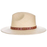 Scala Leon - Panama Straw Fedora Hat