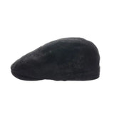 Scala Hood - Leather Flat Cap