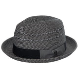 Stacy Adams Asher - Paper Braid Fedora Hat