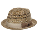Stacy Adams Asher - Paper Braid Fedora Hat