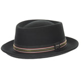 Stacy Adams Porkie - Wool Felt Porkpie Hat