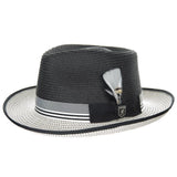 Stacy Adams Kent - Paper Braid Fedora Hat