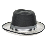Stacy Adams Kent - Paper Braid Fedora Hat