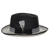 Stacy Adams Kent - Paper Braid Fedora Hat