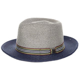 Stacy Adams Icham - Paper Braid Fedora Hat