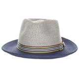Stacy Adams Icham - Paper Braid Fedora Hat