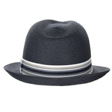 Stacy Adams Aarmar - Braided Straw Fedora Hat